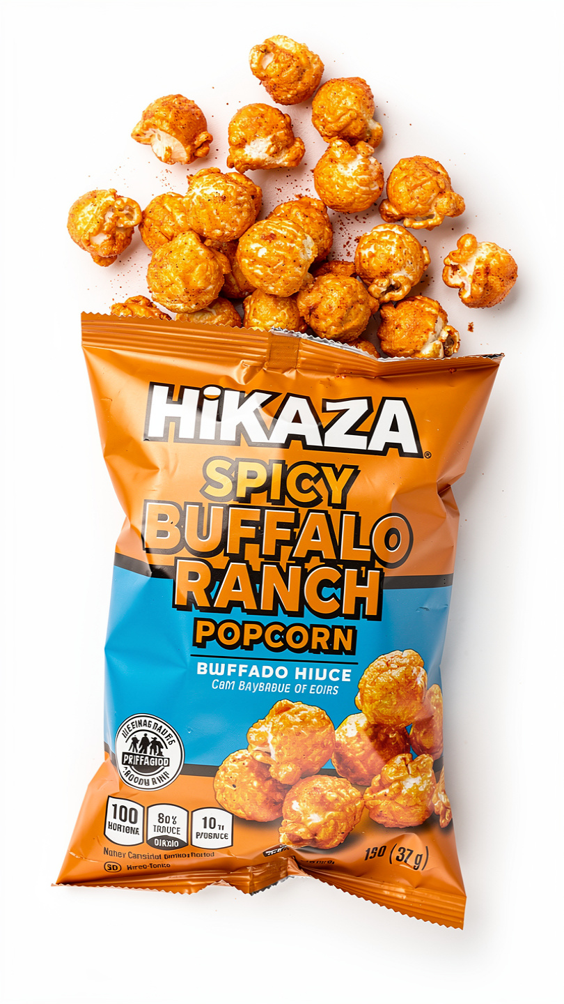 Spicy Buffalo Ranch Popcorn